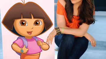 Thalía es la estrella invitada del episodio del viernes de 'Dora the Explorer'.
