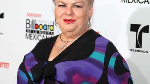 La controversial cantante mexicana Paquita la del Barrio