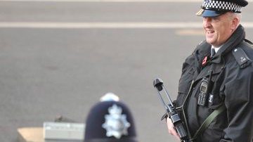 Policía de Londres.