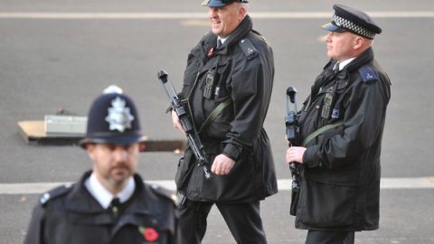 Policía de Londres.