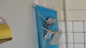 Parte del equipo utilizado por los falsificadores.