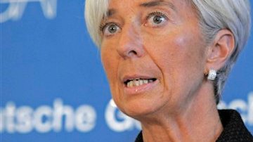 Christine Lagarde, directora del Fondo Monetario Internacional.