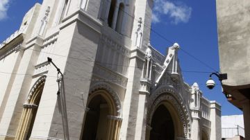 Iglesia de la Caridad en el popular barrio de Centro Habana.