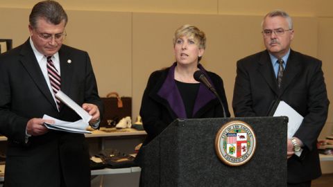 Wendy Greuel, Contralora de LA.