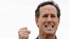Rick Santorum dijo que el país  'sufre un daño pandémico a causa de la pornografía', pero no ofreció pruebas.