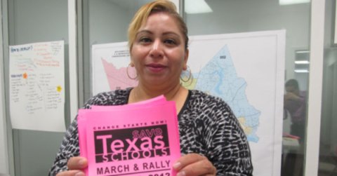 Marcharán hasta Austin, capital de Texas, para exigir mayor apoyo a la educación.