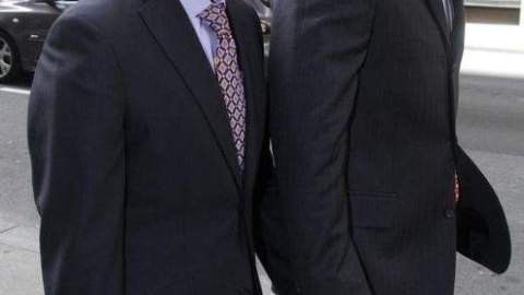 Alfonso García y su esposo, Brian Willingham.
