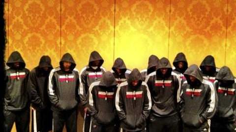 Este es el mayor gesto de solidaridad que los Heats de Miami han realizado en grupo, públicamente.