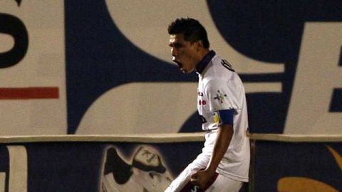 Oswaldo Martínez marcó doblete ayer para  Atlante.