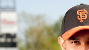 Ángel Pagán, nuevo talento latino en los Gigantes.