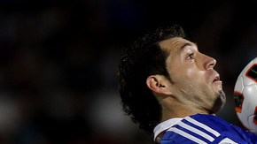 José Rojas anotó el gol de la victoria de la 'U'.