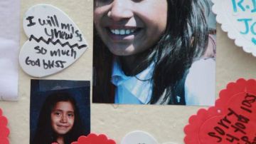Joanna Ramos en foto familiar. La niña de 10 años murió el mes pasado tras  una riña con otra menor.