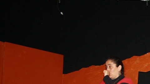 Una escena de la obra 'Los Carralejas', del grupo Colectivo El Pozo de Chicago.