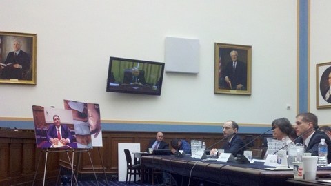 La audiencia organizada  por el subcomité de inmigración de la Cámara de Representantes se tituló 'Holidays on ICE'.