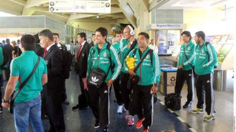 Elementos de la selección mexicana ahora se aclimatan al ambiente de Kansas City.