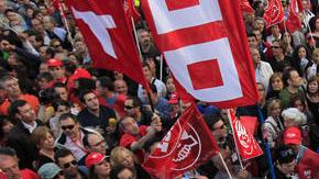 Las protestas estuvieron marcadas por la tranquilidad en todas las ciudades españolas, excepto en Barcelona