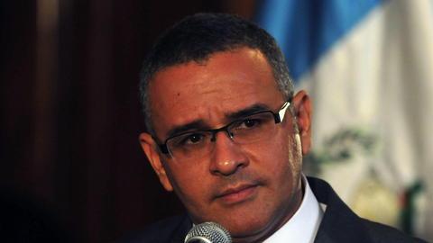 El presdiente de El Salvador Mauricio Funes.