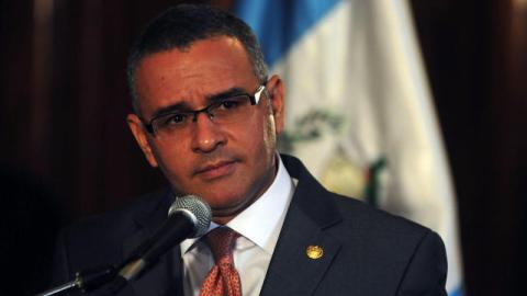 El presdiente de El Salvador Mauricio Funes.