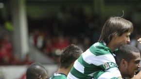 La celebración fue la orden del día en la plantilla de Santos.