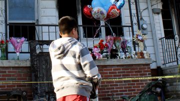 Damién López, de 10 años, murió el martes pasado en una casa dividida,    junto con su primo, una tía y un medio hermano de siete meses en  noreste de Pensilvania.