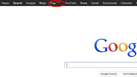 Buscador de Google por donde  se va a 'Maps'.