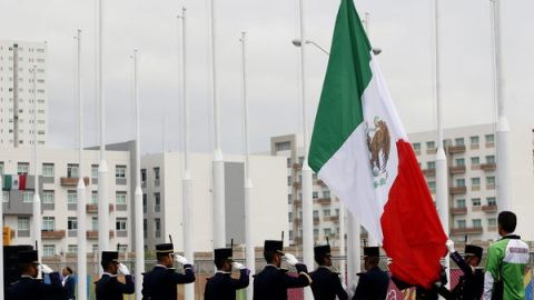 Cadetes en México.