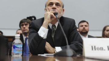 El presidente de la Reserva Federal estadounidense Ben Bernanke.
