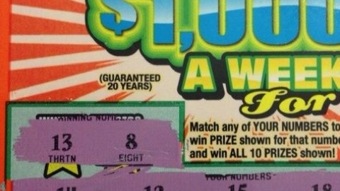 Este es el boleto que le dio nuevos aires a la vida de Lizvette Almodóvar y toda su familia.