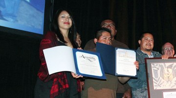 Miembros de la campaña de los 'CARWASHEROS' fueron honrados durante la cena de gala de CHIRLA.