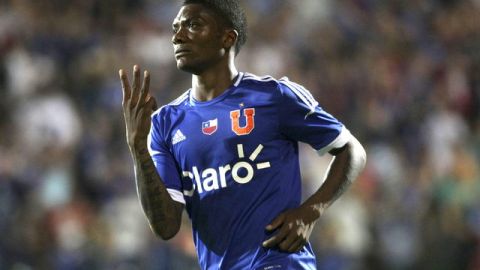 Junior Fernandes anotó en la victoria de la 'U' de Chile.