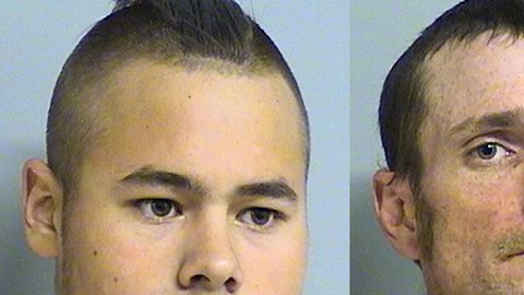 Jacob England (19 años), izquierda, y Alvin Watts (32 años).