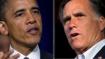 El virtual candidato republicano Mitt Romney (der.) y el presidente Barack Obama han incrementado sus ataques con miras a las elecciones de noviembre.