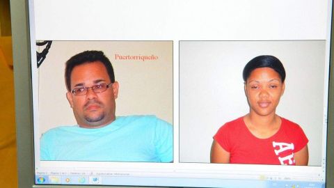 Luis Daniel Vázquez Rivera y Danilda Arnely Matos Nova, dos de los implicados en el caso.