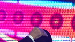 Joan Manuel Serrat y Joaquín Sabina en su concierto reciente en Argentina.