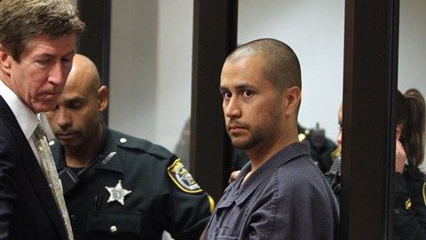 Zimmerman estuvo ayer solo cuatro minutos ante un juez de Sanford.