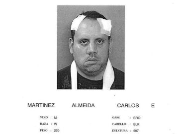 Carlos Martínez Almeida no pudo pagar los $100,000 de fianza.