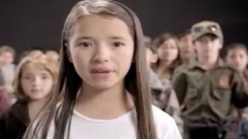 Imagen copiada del video "Niños incómodos exigen a candidatos", en YouTube.