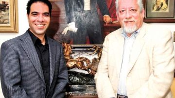 Antonio y Alejandro Uruchurtu descendientes del único mexicano en el fatidico naugrafio del TItanic.