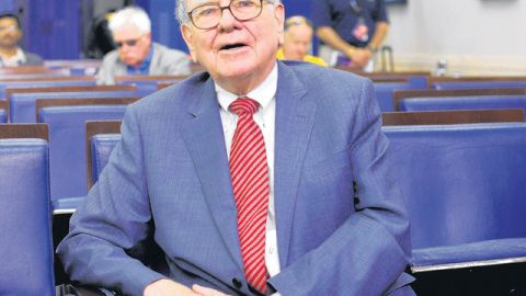 El multimillonario Warren Buffett.
