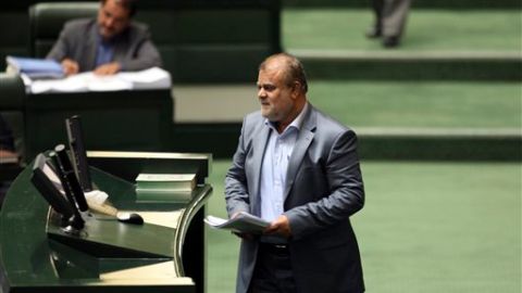 El ministro de petróleo iraní, Rostam Qasemi, en foto de 2011 cuando fue nominado para su actual cargo.