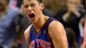Jeremy Lin de los Knicks de Nueva York.