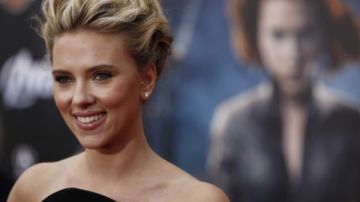 Scarlett Johansson llega al estreno de "The Avengers" en Los Angeles, el pasado 11 de abril.