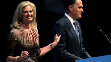 Ann & Mitt Romney.