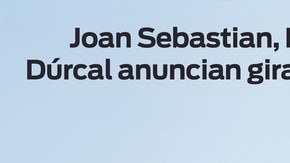 Joan Sebastian,  Shaila Dúrcal y Pepe Aguilar ayer en Pico Rivera donde anunciaron la gira 'Dejando Huella.. Una historia musical'.