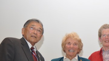 Encuentro de alcaldes de San José: Norm Mineta, Janet Gray Hayes, Susan Hammer, Ron Gonzales y el actual Chuck Reed.