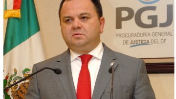 El titular de la PGJDF, Jesús Rodríguez Almeida.