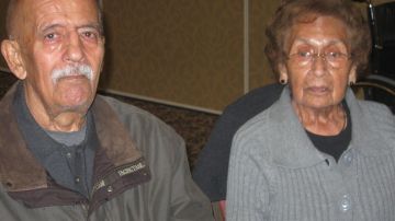 Los padres de Gil Cedillo: Gil, de 80 años y Mary, de 89.