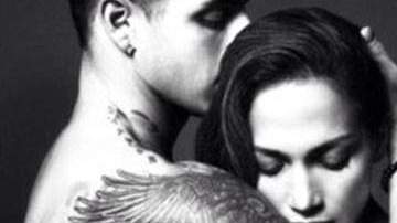 J.Lo junto a su novio Casper Smart.