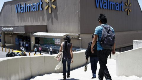 Vista de una tienda Walmart en la ciudad mexicana de Puebla.