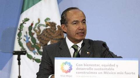 Felipe Calderón.